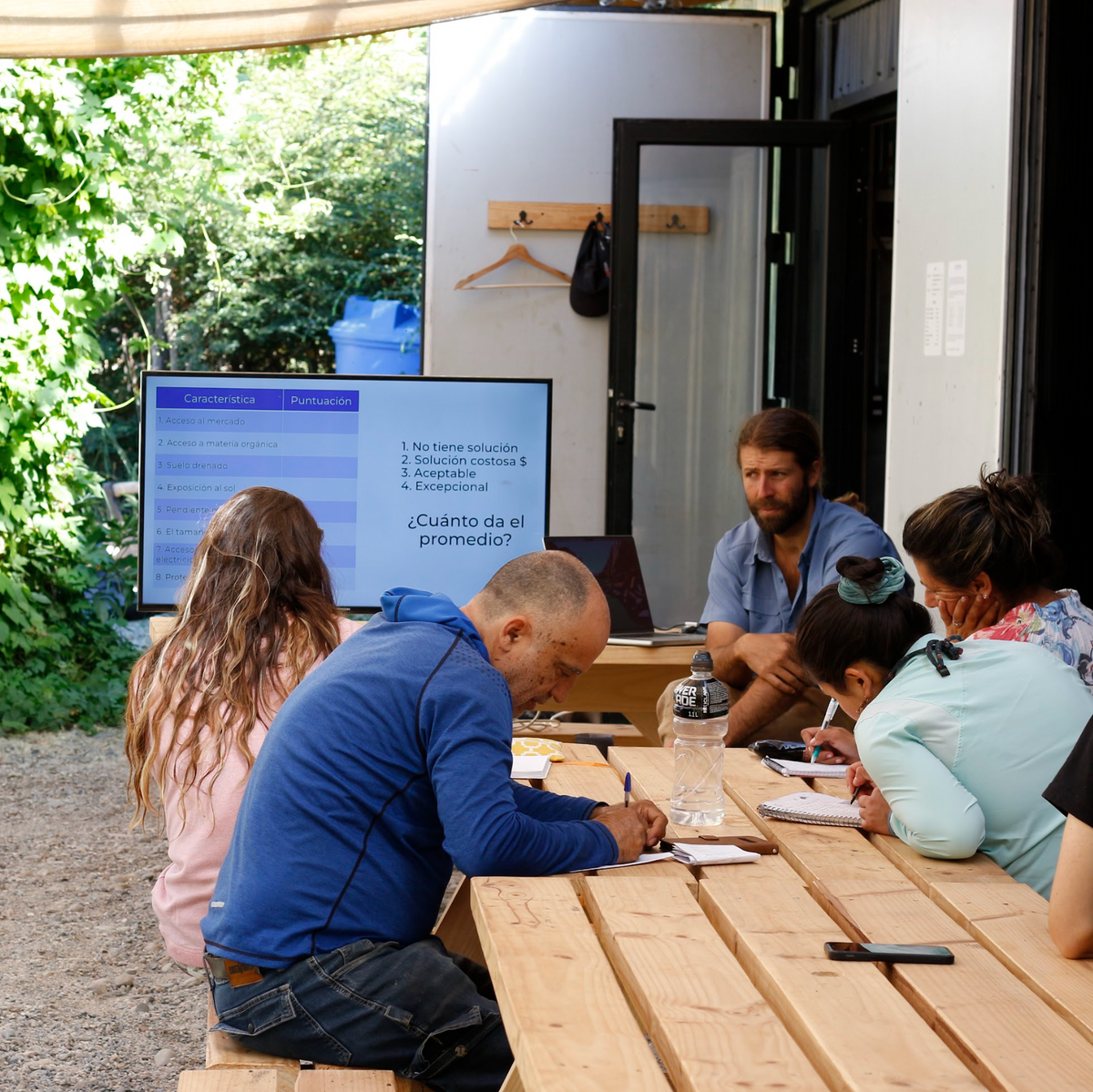 Entrenamiento en Market Gardening